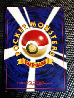 1996 Pokemon JAPANESE Challenge from the Darkness Koga's Beedrill with swirl - Image 3