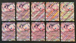 Pokemon 151 Mew ex 151/165 Scarlet & Violet 151 Holo NM English Lot 10x - Image 1
