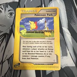 Pokemon Park 131/147 Aquapolis Trainer Stadium Uncommon English NM - Image 1
