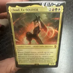 MTG Limit Break Cloud, Ex-SOLDIER Commander (Deck Only) Final Fantasy Sealed - Image 3