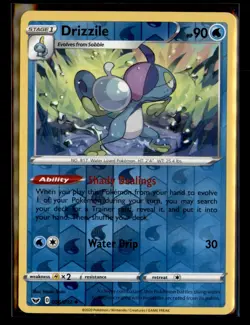 Pokemon TCG Sword & Shield Base Set Drizzile Uncommon 056/202 - Image 1