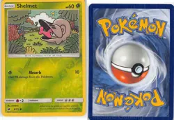 Shelmet 8/111 Common Crimson Invasion Pokemon Reverse Holo LP OOYAMA - Image 3