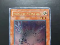 Yugioh - Herald of Purple Light EOJ-EN019 Ultimate Rare 1st Edition - Image 2