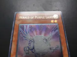 Yugioh - Herald of Purple Light EOJ-EN019 Ultimate Rare 1st Edition - Image 4