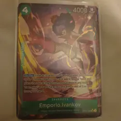 Emporio.Ivankov OP16-026 Alt Art SR Secret Rare One Piece The Time Of Battle - Image 1