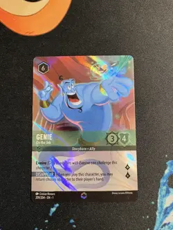 Disney Lorcana TCG The First Chapter - Genie - On the Job 209/204 - Image 1