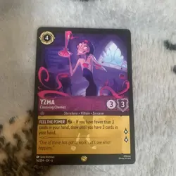 Lorcana Yzma Conniving Chemist Non-Foil Card Azurite Sea 56/204 6 Legendary - Image 1
