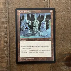 Cold Storage Tempest NM Artifact Rare MAGIC THE GATHERING MTG CARD - Image 1