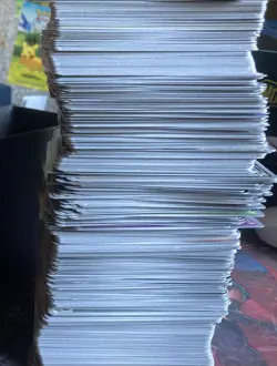 Pokemon Card Lot Of 200+ Cards Holos, Reverse Holos, Trainers, everything in pic - Image 1