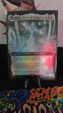 Venat, Heart of Hydaelyn 0434 Borderless Foil NM MTG Final Fantasy - Image 1