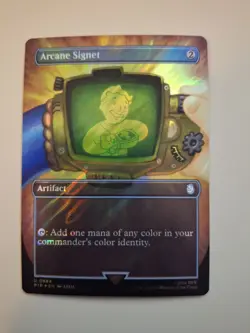 Arcane Signet Fallout Surge Foil NM MTG Magic the Gathering - Image 1