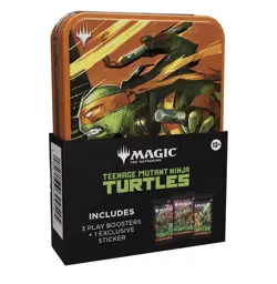 Magic the Gathering TMNT 5 Tin Booster Collection 15 Play Booster Packs Sealed - Image 3