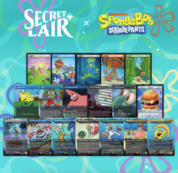 Magic the Gathering SpongeBob SquarePants Secret Lair Bundle Non-Foil Sealed MTG - Image 1