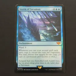 Storm of Saruman FOIL 72 MTG The Lord of the Rings (LTR) Mythic NM - Image 1