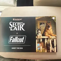 MTG Secret Lair x Fallout: Greet the Dog Non-Foil Edition SEALED - Image 1