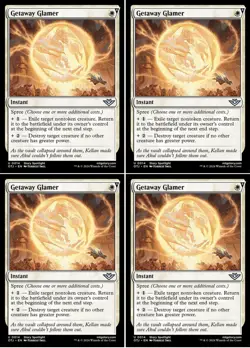 MTG - 4x GETAWAY GLAMER - Outlaws of Thunder (U) - Image 1