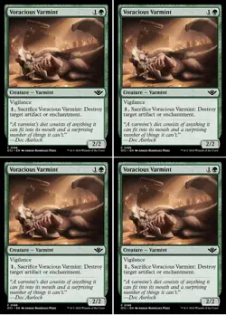 MTG - 4x VORACIOUS VARMINT - Outlaws of Thunder (C) - Image 1