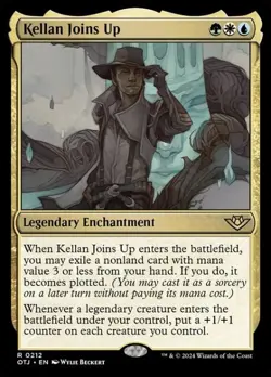MTG - KELLAN JOINS UP - Outlaws of Thunder (R) - Image 1