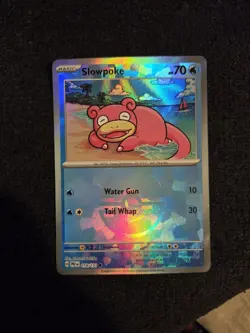 Pokemon TCG - Slowpoke - 018/131 Prismatic Evolutions NM Reverse Poke Ball Holo - Image 1
