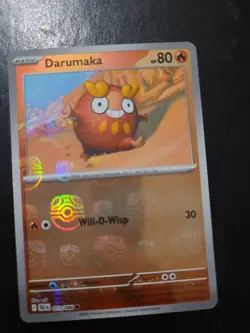 Darumaka (Master Ball Pattern) - 013/086 - Pokemon Black Bolt Common NM - Image 1