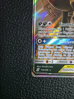 Pokemon Nachtara & Darkrai Umbreon GX 125/236 Bund Der Gleichgesinnten DE Good- - Image 5