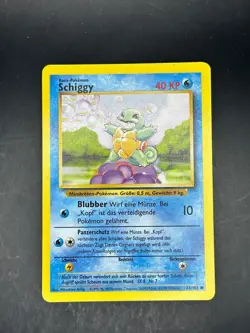 Squirtle 63/102 Common Base Set Unlimited Pokemon Lightly Played DE - Image 1
