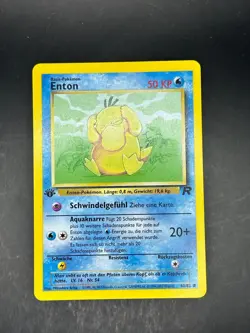 Psyduck 65/82 Common Team Rocket Pokemon 1st Edition Lightly Played DE - Image 1
