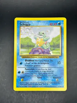Squirtle 63/102 Common Base Set Unlimited Pokemon Lightly Played DE - Image 1