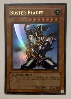 Yu-Gi-Oh! Buster Blader Pharaoh's Servant Ultra Rare Holo PSV-050 Konami - Image 1