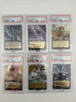 DISNEY LORCANA D23 COLLECTORS EXPO SET - COMPLETE PSA 10 SET - Image 2