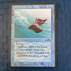 Flying Men Arabian Nights Mtg NM Magic: The Gathering - Image 1