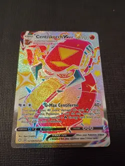 Pokemon Centiskorch VMAX TCG Card SV109/SV122 Shining Fates - Image 1