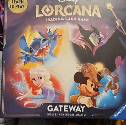 Disney Lorcana TCG Gateway Starter Kit Ravensburger 120 Cards English 2024 - Image 1