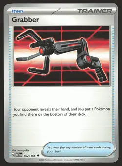 SV: Scarlet & Violet 151 Grabber #162/165 Uncommon Pokemon Card - Image 1