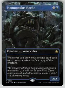 Homunculus Horde (Borderless) Normal R Foundations 308 NM - Image 1