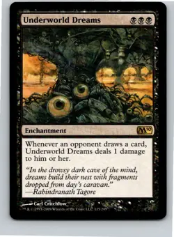 Magic the Gathering Underworld Dreams Magic 2010 (M10) MTG Free Shipping! - Image 1