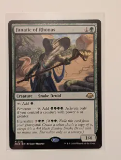 Magic: The Gathering MTG Modern Horizons 3 #152 Fanatic of Rhonas - Image 1