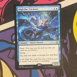 High Fae Trickster 40 Rare Foundations Magic: The Gathering Near Mint - Image 1
