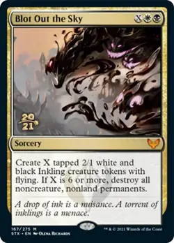 MTG Foil - Blot Out the Sky - 167 / NM / English - Image 1