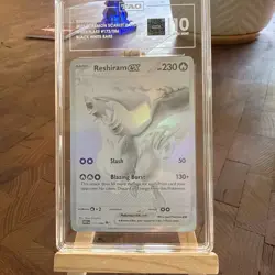 Pokemon White Flare Reshiram EX BWR 173/086 TAG 10 - Image 1