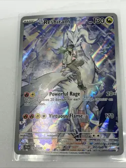 Pokemon Journey Together N's Reshiram Illustration Card 167/159 - Image 1