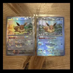 Glaceon 025/131 - Pokemon Prismatic Evolutions - Masterball Reverse & Eevee x2 - Image 4