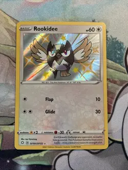 Rookidee - SV101/SV122 - Pokemon Shining Fates Sword Shield Shiny Rare Card NM - Image 1