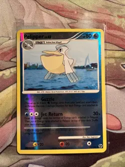 Pelipper 48/106 - D&P Great Encounters Reverse Holo - Pokemon TCG - LP - Image 1