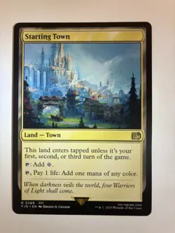 MTG Final Fantasy Starting Town 289 - Image 1