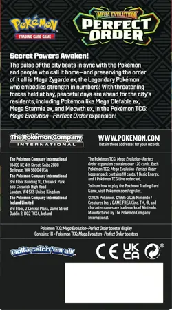 [IN STOCK]Pokemon - Perfect Order - Display 18 Boosters ENG Sealed - Image 2