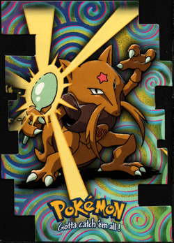 Topps Pokemon TV Animation Edition Series 2 Kadabra Die Cut - Image 1