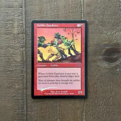 Goblin Gardener FOIL- 7th Edition - Near Mint - MTG Magic The Gathering TCG - Image 1