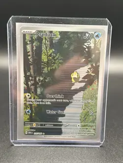 Pokemon Psyduck 175/165 SV Scarlet & Violet 151 Illustration Rare Full Art Holo - Image 1