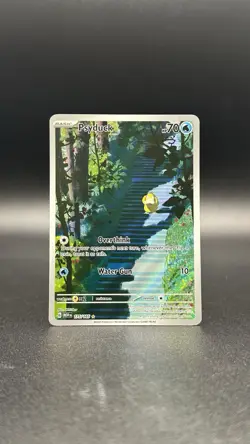 Pokemon Psyduck 175/165 SV Scarlet & Violet 151 Illustration Rare Full Art Holo - Image 2